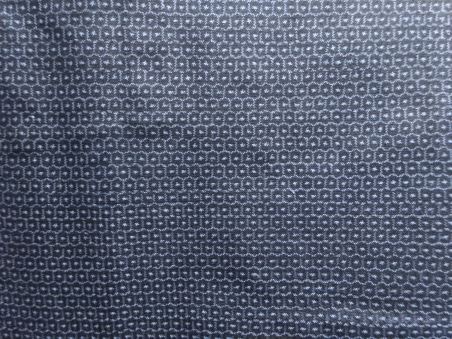 アンティーク　本場泥大島紬100亀甲男物着物アンサンブル